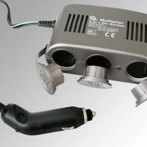 Must-Have Roztrojka zásuvky na 12V s kabeláží a indikátorem - EUFAB