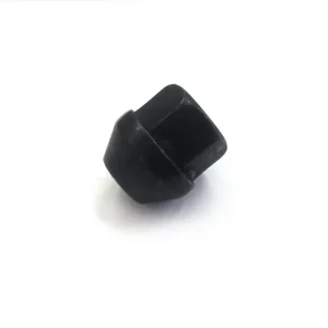 Pouze Dnes Kolová matice M12 x 1,25 - kužel, otevřená, černá