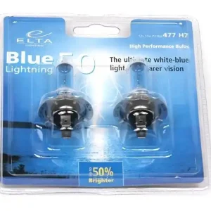 Žárovky H7 Elta Blue Lightning 50 Plus (2 ks) Nová Kolekce