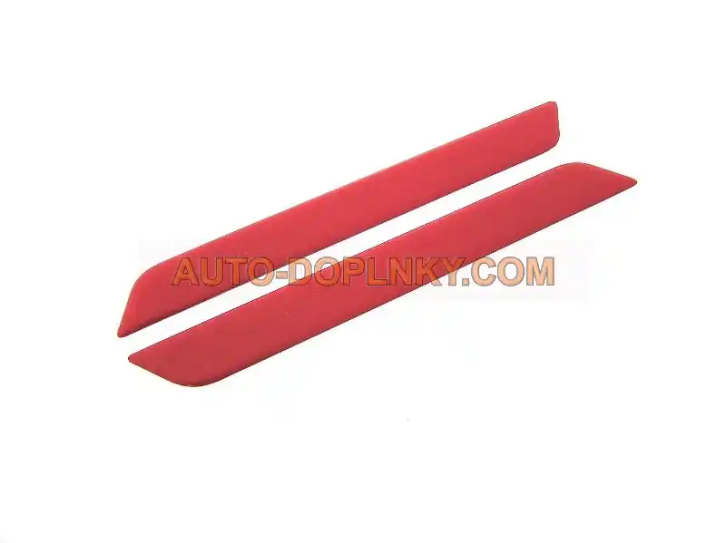 Gelové 3D reflexní samolepící odrazky na zadní nárazník, 182 x 21 mm, 2 ks Novinka