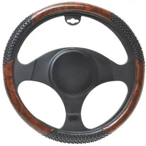 Univerzální masážní potah volantu WOOD 37 - 39 cm v imitace dřeva - Automax Vysoce Kvalitní