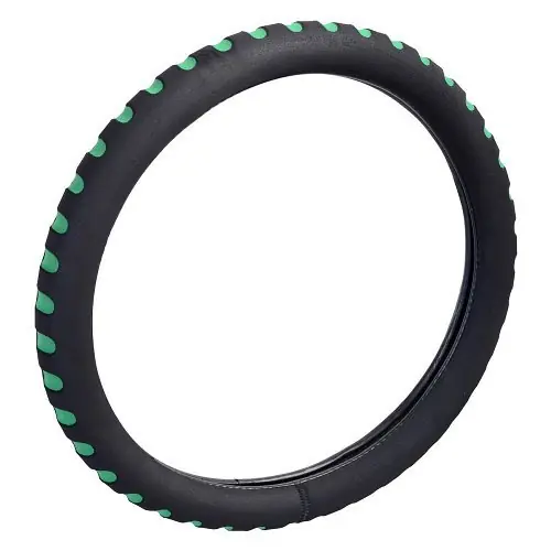 Potah volantu COMPASS SOFT 37 - 39 cm, pěnový, zelený Dokud Zásoby Vydrží