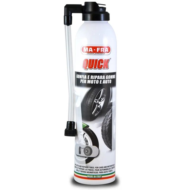 Opravný sprej pro rychlé nouzové opravy pneumatik MAFRA QUICK, 300 ml Ověřený