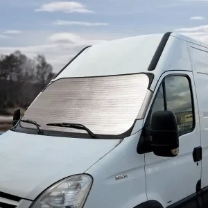 Zimní clona na čelní sklo ALU 180 x 85cm 2mm SUN-ICE MAX Finální Výprodej