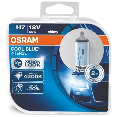 Žárovky H7 Osram Cool Blue Intense (DUO BOX 2 ks) Top Prodej