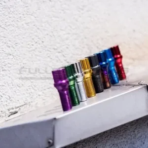 Zlevněný Zelené kolové šrouby - M12x1.25 28mm