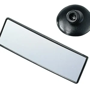 Značkový Vnitřní zpětné zrcátko do auta s přisavkou LAMPA 140 x 40 mm