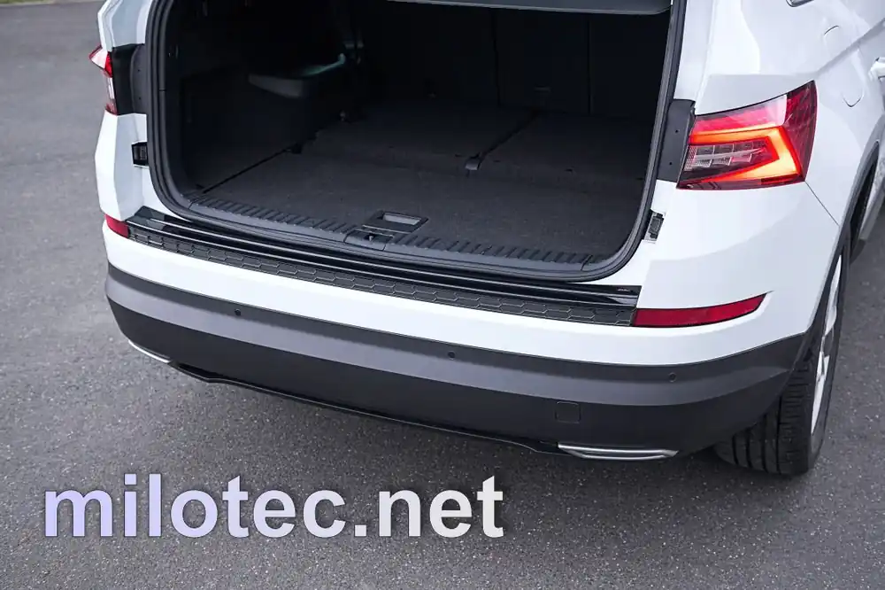 Škoda Kodiaq včetně facelift - Práh pátých dveří, ABS černý lesklý Nejlepší Volba
