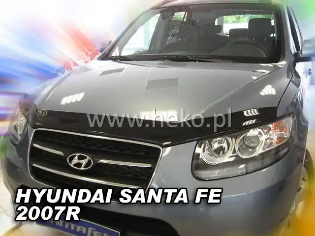 Deflektor přední kapoty Hyundai Santa Fe II (2006 - 2012) HEKO Vrácení Zdarma