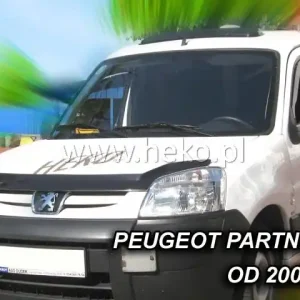 Poslední Šance Deflektor přední kapoty Peugeot Partner I Facelift (2002 - 2008) HEKO