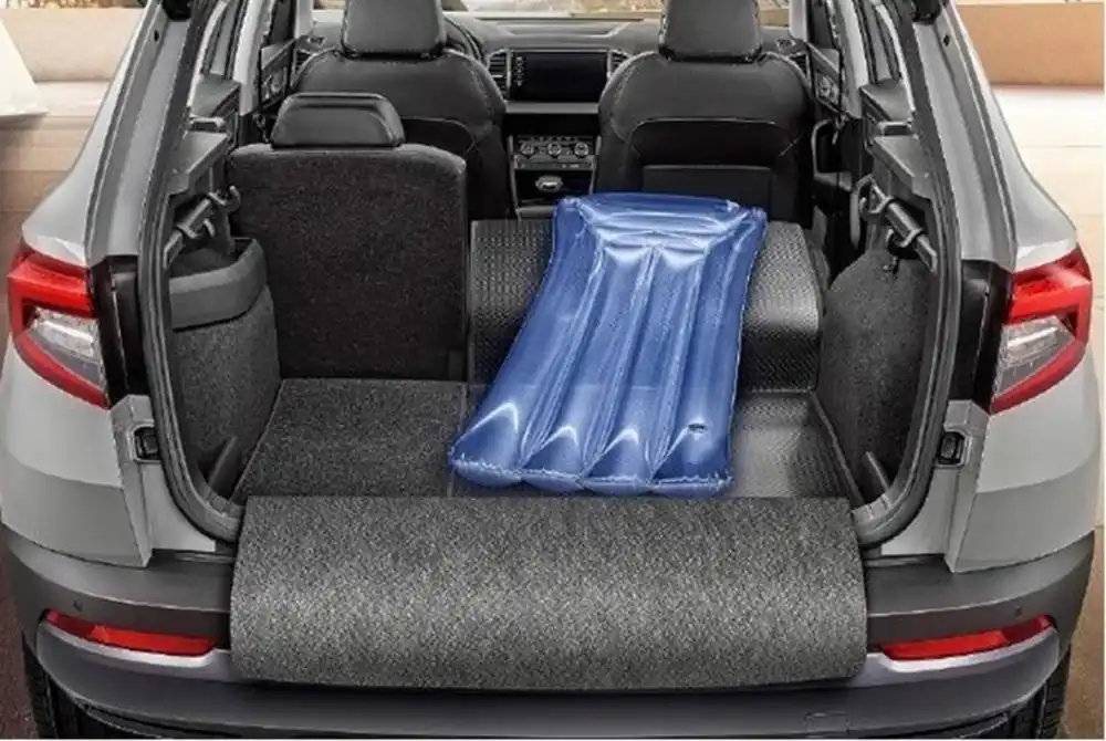 Škoda Karoq - gumotextilní koberec do kufru (s sedadly VARIOFLEX) Koupit Online