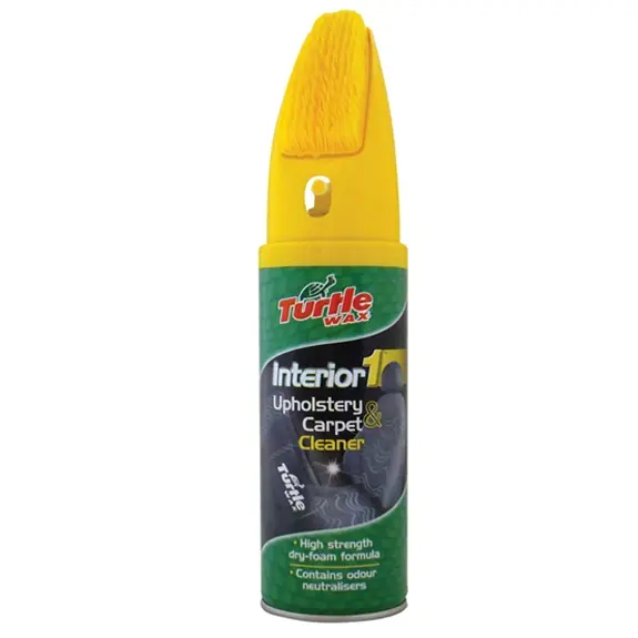 Čistič čalounění s kartáčkem TURTLE WAX INTERIOR 1, 400 ml Levný