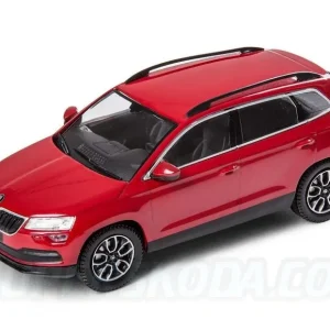Jen Po Omezenou Doba Model 1 43 Škoda KAROQ NOREV - VELVET RED (F3P)