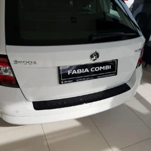 Cenový Hit Škoda Fabia III Combi - ochranný panel zadního nárazníku - GLOSSY