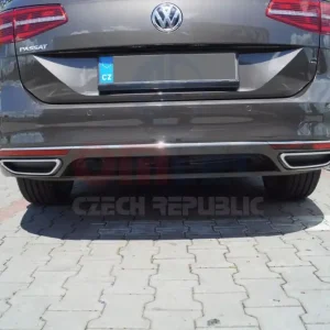 VW Passat B8 - NEREZ chrom lišty zadního nárazníku (3-dílná sada) Nakupujte Hned