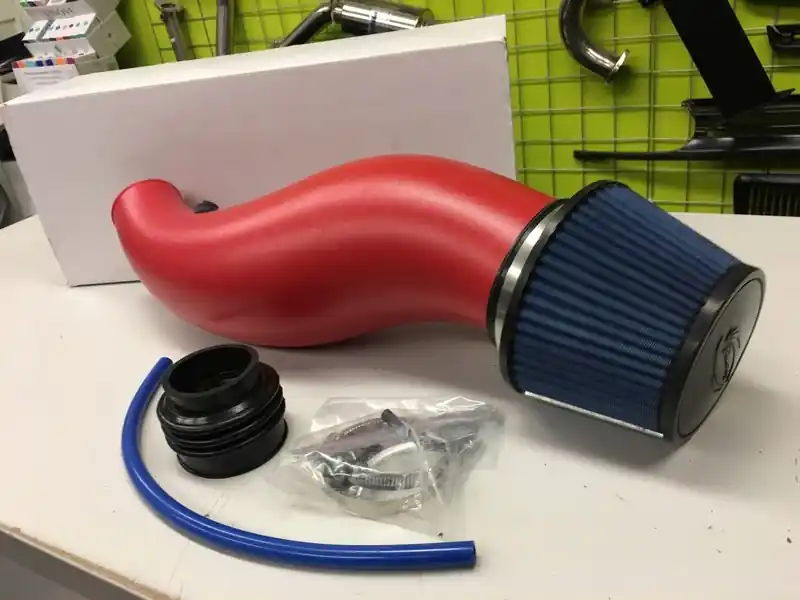 Objednat Nyní Honda CIVIC 91-01/DEL SOL - červené sportovní sání BIG TUBE SIMOTA