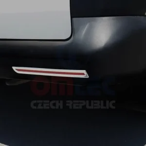 VW T6 - NEREZ chrom rámečky kolem zadních odrazek (dělené dveře) Horká Nabídka