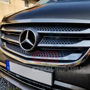 MB Vito W447 - NEREZ CHROM lišty přední masky FULL SET Omezená Nabídka