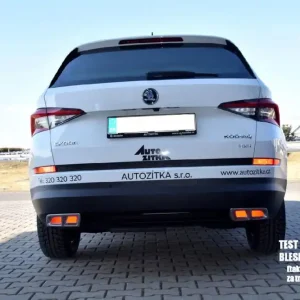 Akční Cena Škoda Kodiaq - atrapy výfuku GLOWING RED
