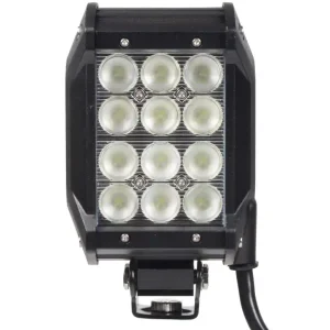 Nová Kolekce LED pracovní světlo 12 LED 3W CREE XBD čip - (3200 lumenů, rozptýlené světlo)