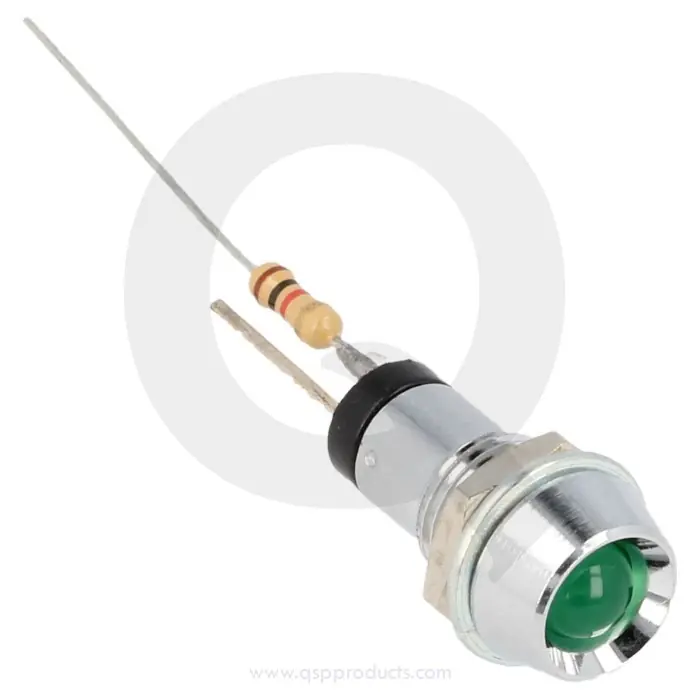 QSP - LED kontrolka 7 - 12V LED zelená Výhodná Nabídka
