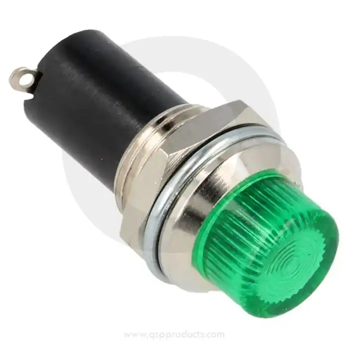 Super Cena QSP - kontrolka 4 - 12V zelená