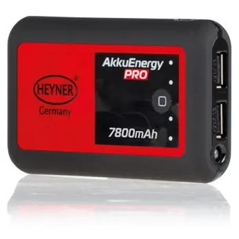 Finální Výprodej Power banka 7800 mA s USB konektorem - AkkuEnergy PRO - Heyner Germany