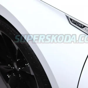 Objednat Nyní Škoda Auto - LEVÝ emblém Sport Line