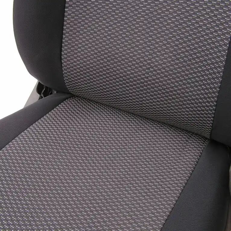 Autopotahy Citroen C4 II Furio (2012 - 2018) - Exclusive Quality - černo / bílé Přímo Od Výrobce