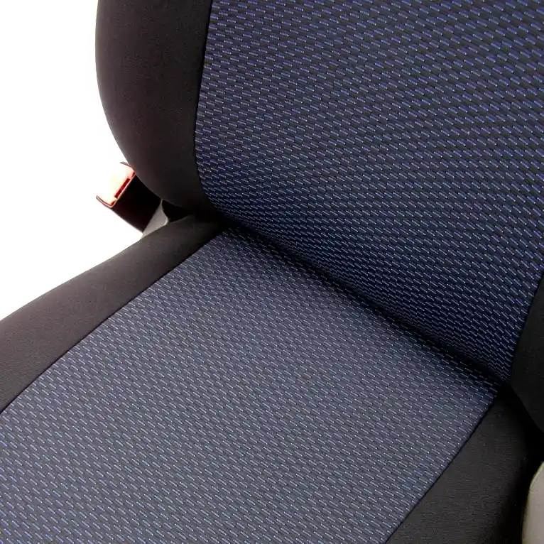 Autopotahy Opel Vivaro B (2014 - 2019) 5 místná verze - Exclusive Quality - černo / modré Vrácení Zdarma