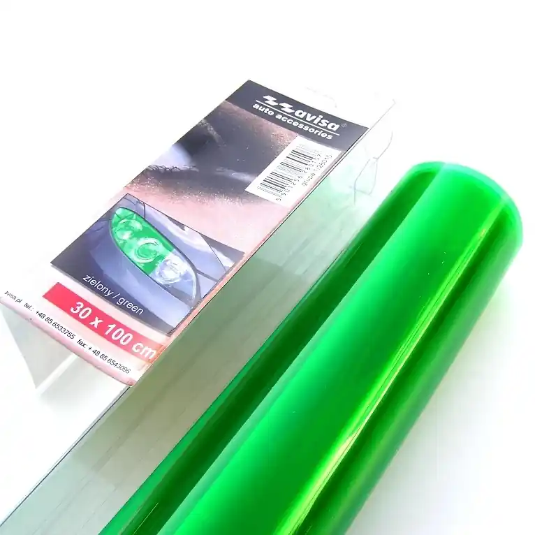 Víkendová Akce Fólie na světla, zelená, 100x30 cm, termoplastická, AVISA