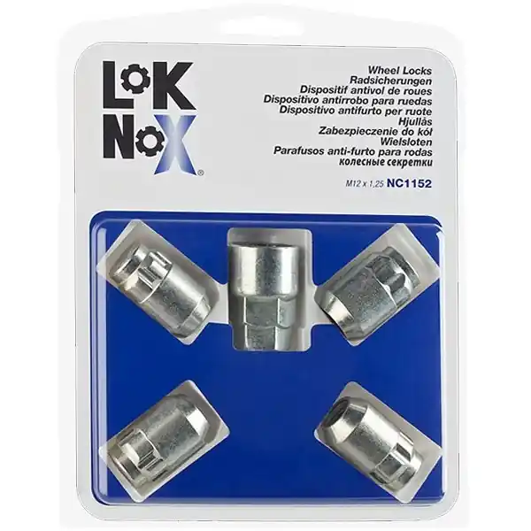 Výprodej Bezpečnostní matice LokNox M12 x 1.25 (kuželové sedlo) - NC1152