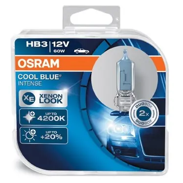 Žárovky HB3 9005 Osram Cool Blue Intense 4200K (DUO BOX 2 ks) Koupit Online