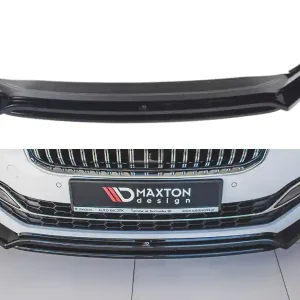 Škoda Superb Mk3 FL Facelift, spoiler pod přední nárazník ver.3, Maxton Design Nízká Cena
