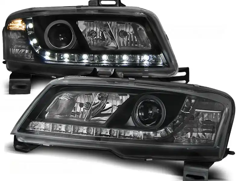 Akční Cena FIAT STILO 3D 01-08 - přední černá světla s LED svícením