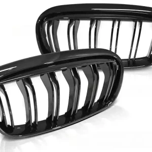 Zlevněný BMW F45/F46 14-18 GLOSSY BLACK - přední maska