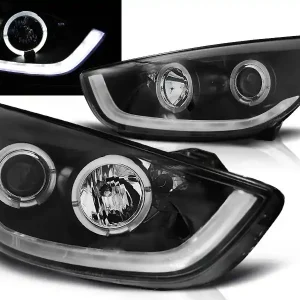 HYUNDAI IX35 10-13 - přední černá světla TUBE LIGHT Bezpečná Platba