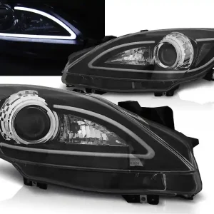 MAZDA 3 09-13 - přední černá světla TUBE LIGHT Akce