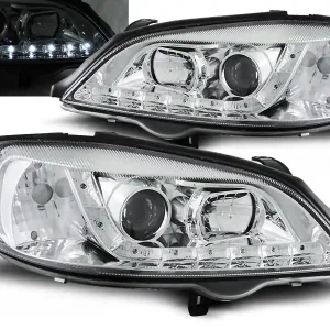 Dokud Zásoby Vydrží OPEL ASTRA G 97-04 - přední chrom světla s LED svícením