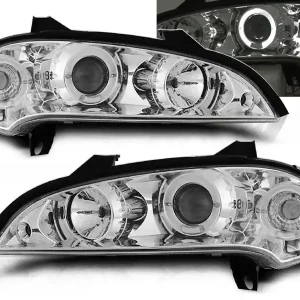 Poslední Šance OPEL TIGRA 94-00 - přední chrom světla ANGEL EYES