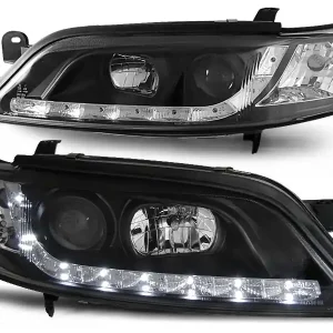 Tovární Cena OPEL VECTRA B 95-98 - přední černá světla s LED svícením