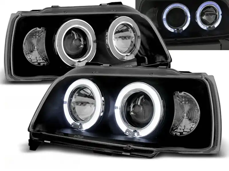 Top Prodej RENAULT CLIO 90-95 - přední černá světla ANGEL EYES