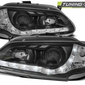 Vysoce Kvalitní RENAULT MEGANE / SCENIC 96-99 - přední černá světla s LED svícením