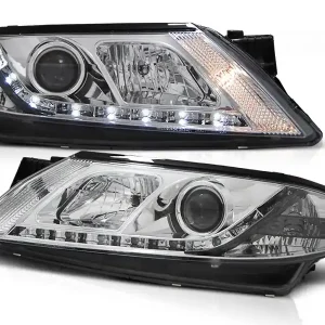 Hit Sezóny RENAULT LAGUNA 2 01-05 - přední chrom světla s LED svícením