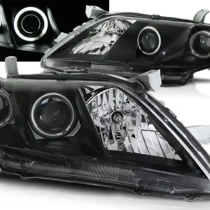 TOYOTA CAMRY 6 XV40 06-09 - přední černá světla ANGEL EYES Odeslání Ihned