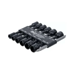 Nástrčné hlavice s magnetem, metrické 6-13 mm a palcové 1/4"-1/2" , sada 14 ks - BGS 74423 Víkendová Akce