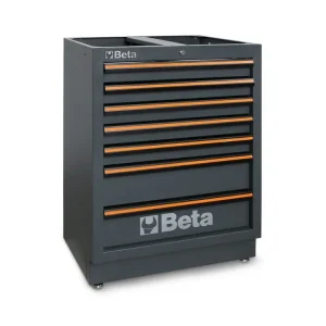 Modul se 7 zásuvkami pro sestavu dílenského nábytku c45pro, 4500/c45pro/m7 Nová Kolekce