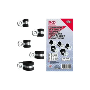 BGS Technic BGS 14145 Hadicové příchytky pr. 6 ÷ 16 mm (Sada 18 dílů) Nová Kolekce