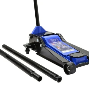 Speciální Cena Pojízdný hydraulický zvedák 4t, nízkoprofilový, 95 - 550 mm, dvojitá pumpa - GEKO PREMIUM
