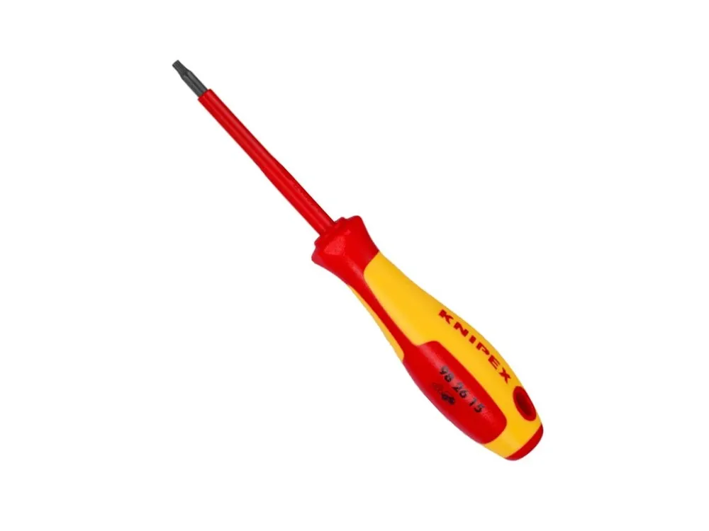 Šroubovák Torx (hvězdička), izolovaný 1000V, různé velikosti a délky - KNIPEX Jen Po Omezenou Doba